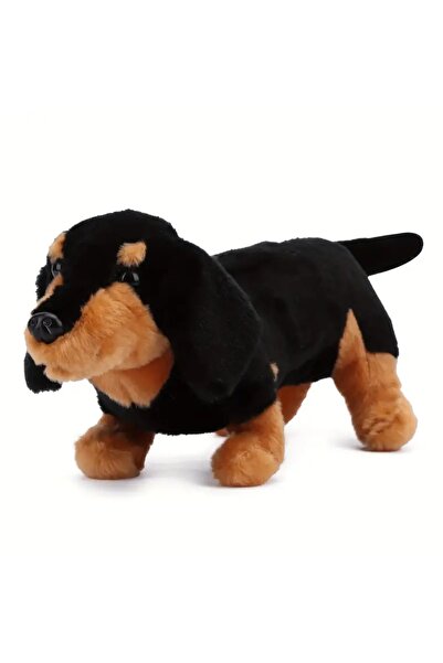 Choice Black Simulate Verisimilitude dachshund Douglas Spats Black &Tan Coffe...