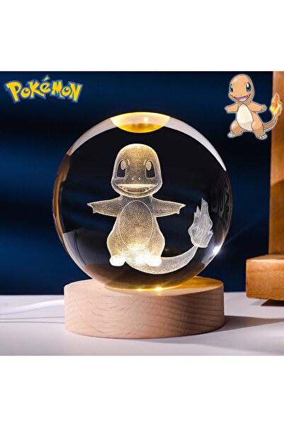 Choice3 Charmande Pokemon 3D Crystal Ball Figure Toys Blastoise Scyther Garch...