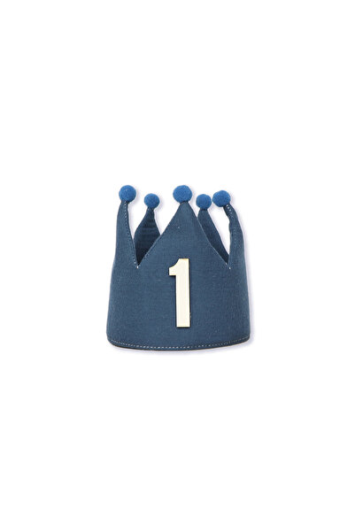 Choice H Handmade 1st Birthday Crown Hat - Multi-Color Soft Fabric Baby Party...