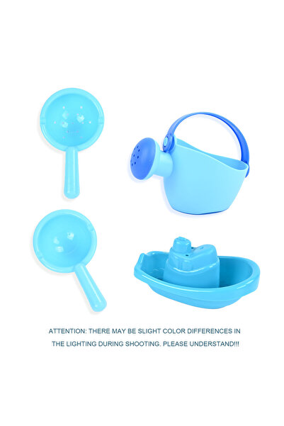 Choice1 blue Children'S Bathroom Stacked Boat Spoon Floating Boat Toy Bathing...