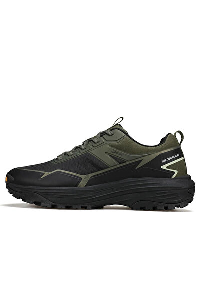HUMTTO 350497A Men's Outdoor Shoes Khaki Green