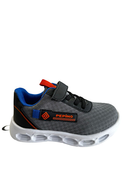 pepino Py23-1213 Smoked Saks Boys' Sports Shoes Smoked