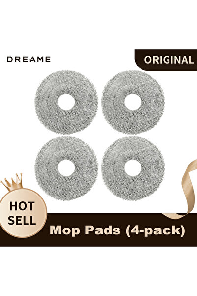 Choice dreame 4 pcs Original Dreame Mop Pads 4-Pack X Series/L Series Robot V...