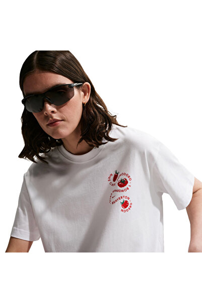 Nike W NSW CLSC BF CAFE TOMATO TEE IH8036-100 Λευκό