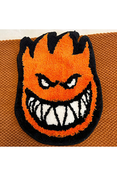 Choice 60X46CM Tufted handmade Spitfire Rug Cut Pile Rug for Funny Bedroom Cu...
