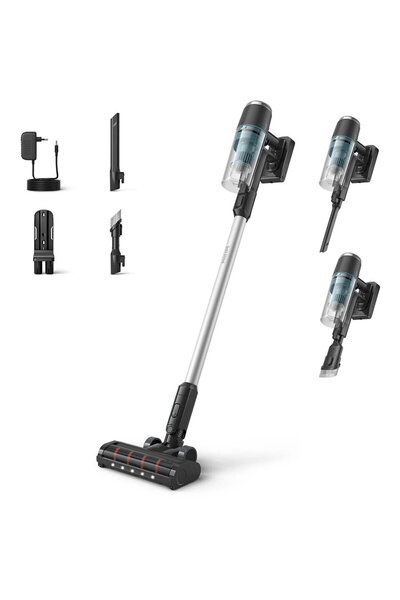 Philips Aspirator vertical XC3031/01, seria 3000, sistem de filtrare in 3 eta...