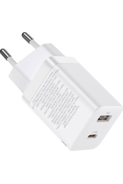Baseus Încărcător retea Super Si Pro, Încărcare rapidă 30W, 1 x USB 5V/3A, 1 ...