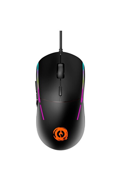 CANYON Mouse gaming Shadder GM-321, RGB, 6 butoane, cu fir, Negru