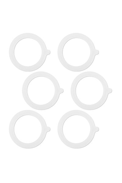Choice 6PCS Seals Rings for Glass Jars, Airtight Silicone Replacement Gasket,...