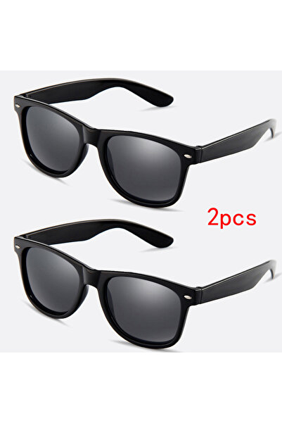 Choice1 2pcs 2pcs Fashion Classic Men's Sunglasses UV Protection Driving Outd...