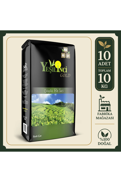 YEŞİLİNCİ ÇAY Yeşilinci Gold Çay 1 Kg X 10 Adet