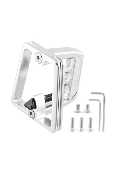 Choice3 Silver Folding Bike Front Bag Carrier Block Bag Bracket For Brompton ...