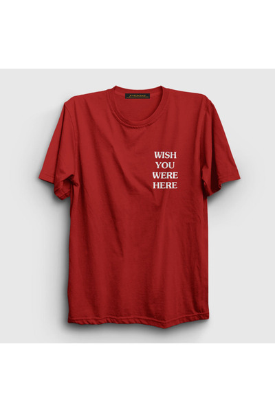 Presmono Unisex Red Wish Astroworld Travis Scott T-shirt 43394tt