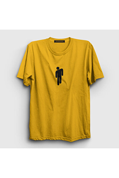 Presmono Unisex žuta Blohsh kapa Billie Eilish T-shirt 153753tt