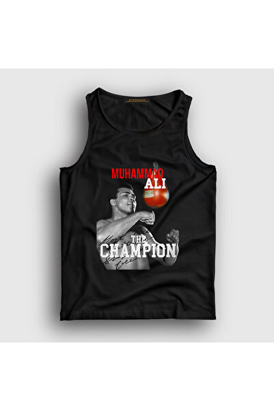 Presmono Unisex Negru Champ Boxing Box Muhammad Muhammed Ali Atlet 507413tt