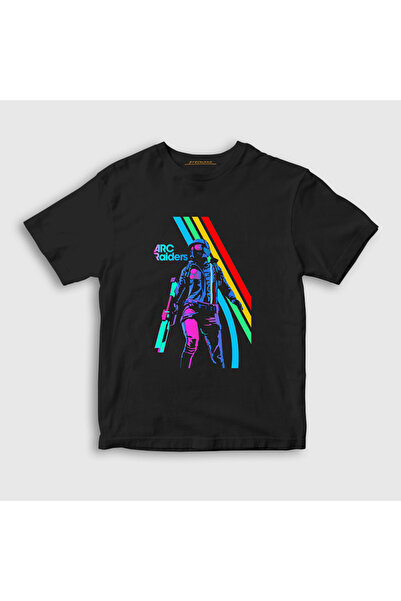 Presmono Unisex Kids Black Cover Game Arc Raiders T-Shirt 591358Tt