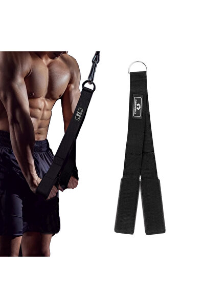 Choice black 1pc Non-slip Tricep Rope, Cable Attachment For Strength Training...