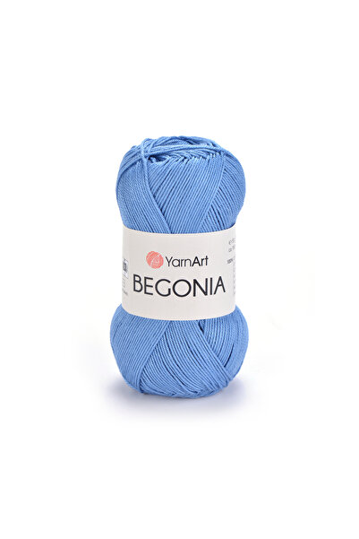 Yarnart Begonia - Mercerized Hand Knitting Thread Blue-5351