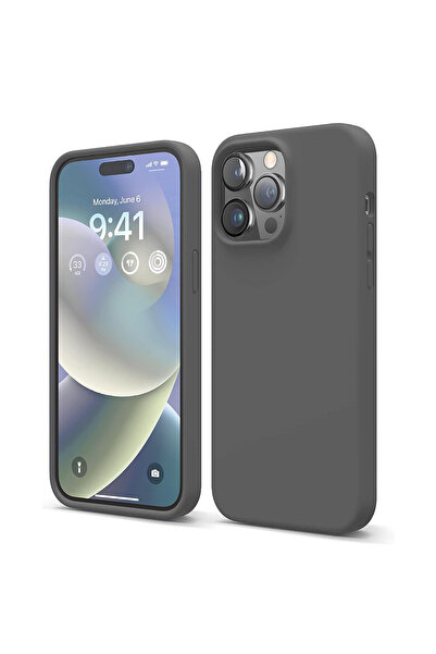 Casey Studios iPhone 14 Pro Silicone Case, with microfiber, thin, protective,...