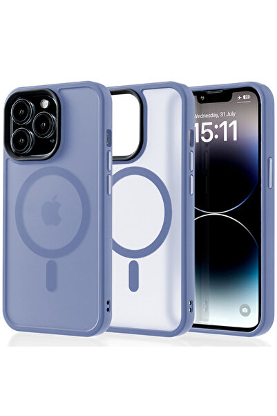Casey Studios MagSafe калъф iPhone 14 Pro, безжично зареждане, повдигнати ръб...