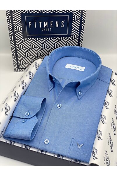 Fitmens Classic Long Sleeve Cotton Collared Buttoned Gift Boxed Easy-Iron Men...