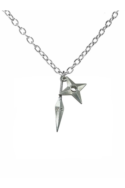 Herşey Nota Naruto Gray Spear Figure Necklace – Unisex Anime Jewelry with 60 ...
