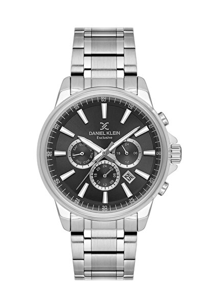 Daniel Klein Premium Steel Men Wrist Watch 3 Atm Waterproof Stainless Steel