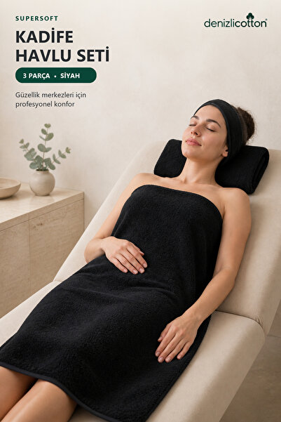 denizlicotton Σετ πετσετών μπάνιου Supersoft Velvet Special για Beauty Center...