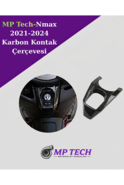 -Nmax 125/155 2021-2024 Karbon Kontak Çerçevesi