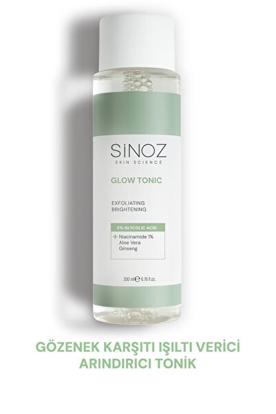SİNOZ Gözenek Sıkılaştırıcı Arındırıcı Canlandırıcı Peeling Etkili %5Glikolik...