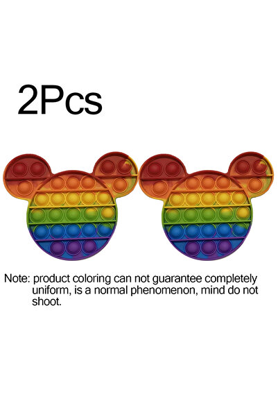 Choice11 Mickey 2Pcs Hot Push Bubble Fidget Toys Sensory Autism Special Needs...