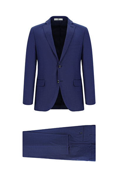 Kiğılı 7 Drop Super Slim Fit Extra Slim Fit Patterned Suit