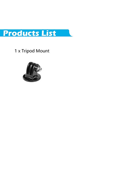 Choice D Accessories Kit Tripod Mount Adapter Quick Release Buckle Holder for...