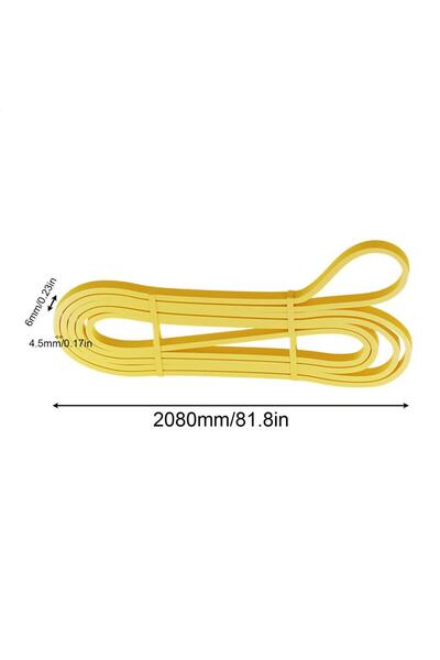 choice2 20 lbs Workout Resistance Bands Elastic Stretching Strength Training ...