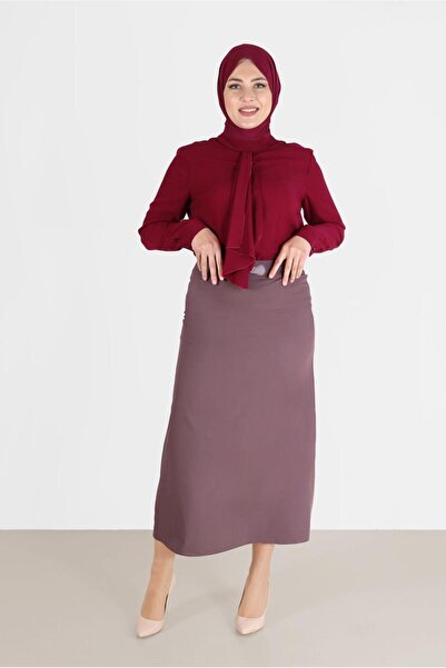 Alvina Crepe Blouse with Scarf Detail at the Neck 20183