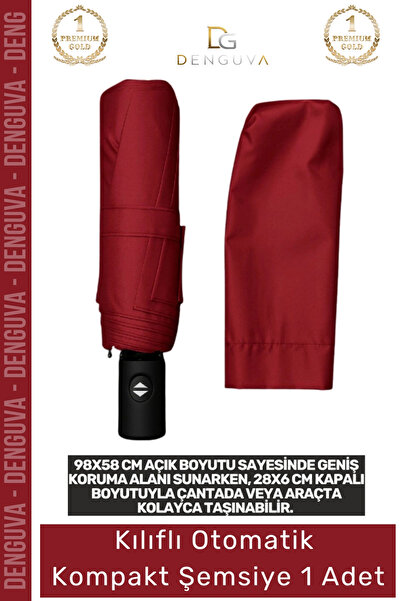 Denguva #Şemsiye Kılıflı Otomatik Su Geçirmez Dayanıklı 8 Telli Şık Ergonomik...