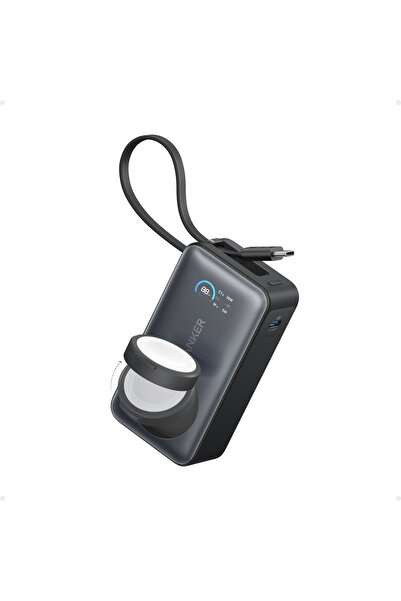 Anker MagGo Powerbank 10.000 mAh, 35W, Siyah - A1657