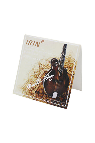 Choice1 M100 IRIN 8pcs Mandolin Strings Set Plated Steel Silver-Plated Copper...