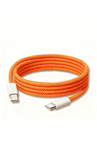 Choice35 2m 5pcs Orange 5pcs/10pcs PD 60W Fast Charging USB C to Type C Cable...