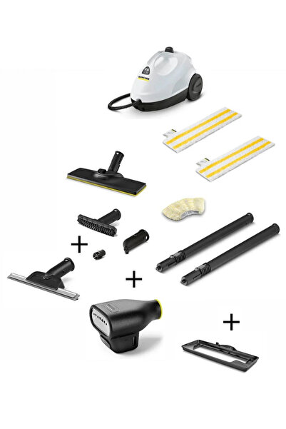 Karcher Sc 2 Easyfix Buharlı Temizlik Makinesi + Cam Temizleme Aparatı + Buha...