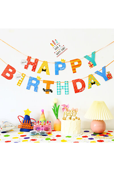 choice2 Type C Cartoon pattern banner for birthday celebrations, background d...