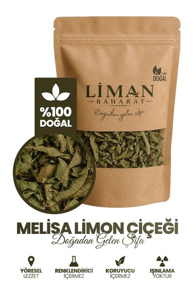 Liman Baharat Melisa Limon Çiçeği 25 Gr Kurutulmuş Bitki Çayı