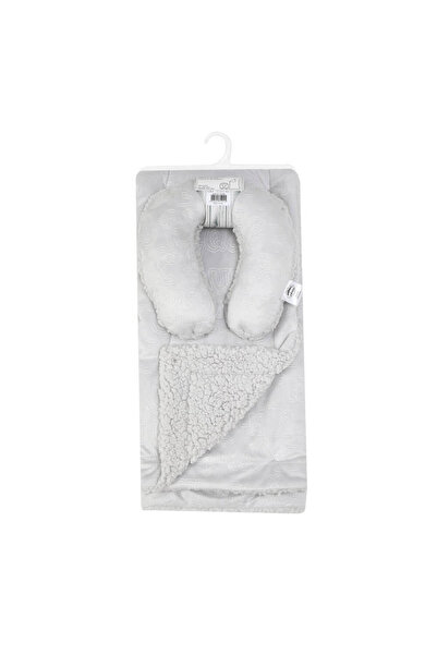 Mother's Choice Set cadou pentru bebeluși din 2 piese - Pătură gri pufoasă, r...
