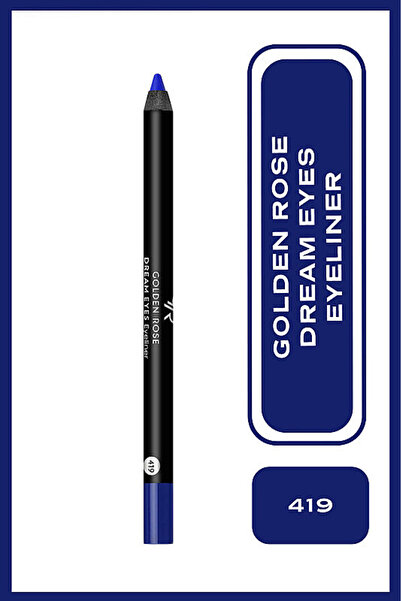 Golden Rose Dream Eyes Eyeliner - 419 Electric Blue - Eye Pencil