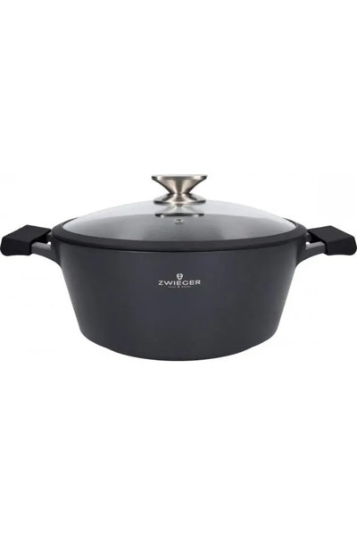 ZWIEGER Oală de piatră neagră 28 cm