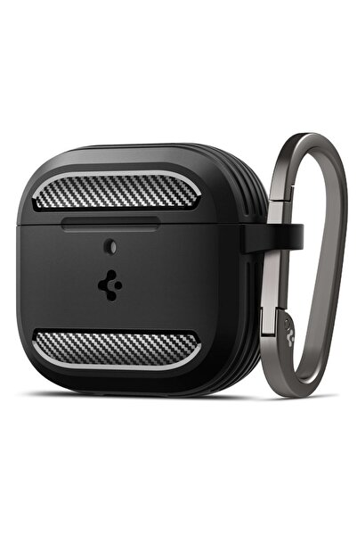 OEM Spigen - Rugged Armor (ACS08642) - Apple AirPods 4 - Matte Black