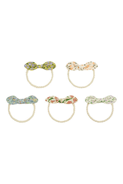 MIMI LULA Mimi & Lula Flora Bow 5'li Lastik Toka