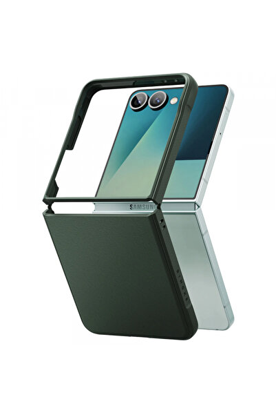 Stef's Cat Husa pentru Samsung Galaxy Z Flip7 F766, Stef's Cat, Onyx, Verde I...