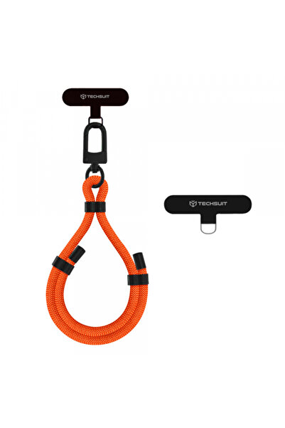 Techsuit Telephone Cord RWS1-50-62, Dark Orange
