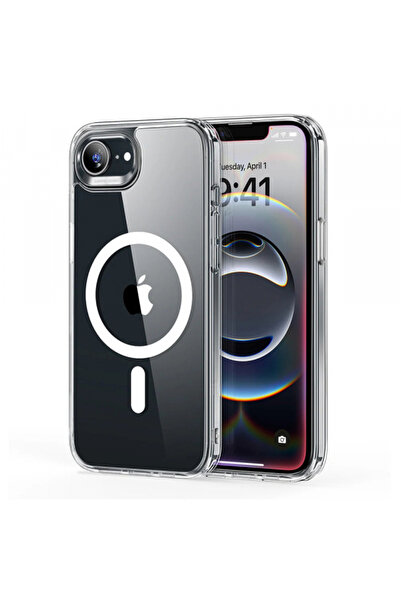 Stef's Cat Husa MagSafe pentru Apple iPhone 17e / 16e, ESR, Classic Hybrid, T...